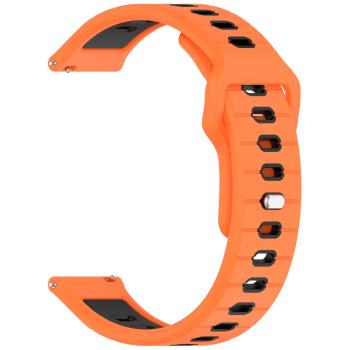 SPORTY Vymeniteľný silikónový remienok Garmin Vivoactive 6 oranžový