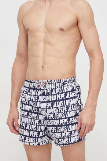 Plavkové šortky Pepe Jeans AO LOGO SWIMSHORT tmavomodrá farba, PMB10384