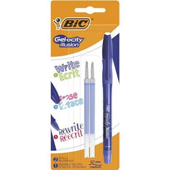 BIC llusion 0,7 mm, zmazateľné + 2 ks náplne (944017)