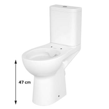 Wc kombi Cersanit Etiuda  so zadným odpadom K11-0221