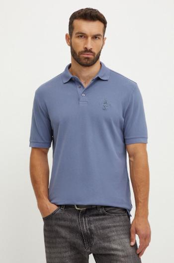 Bavlnené polo tričko Armani Exchange s nášivkou, 6DZFLK ZJXUZ