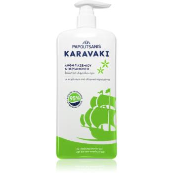 PAPOUTSANIS Karavaki Jasmin & Bergamot sprchový gél 750 ml