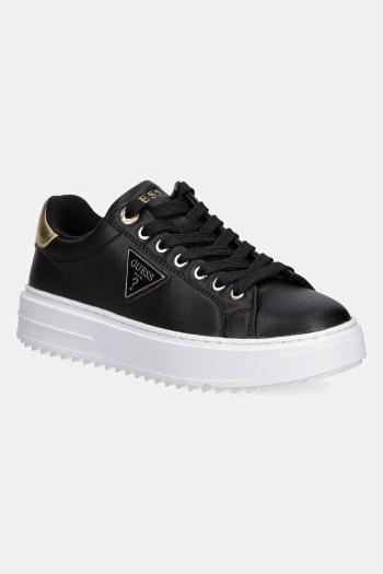 Tenisky Guess DENESA12 dámske, čierna farba, FLJD12 LEA12
