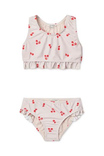 Dvojdielne detské plavky Liewood Bellamy Bikini Set béžová farba, LW19755