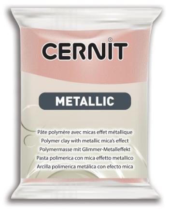 CERNIT METALLIC - Modelovacia hmota s metalickým efektom 870056052 - zlatá ružová 56 g