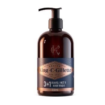 Gillette Šampón na fúzy a tvár King (Beard & Face Wash) 350 ml