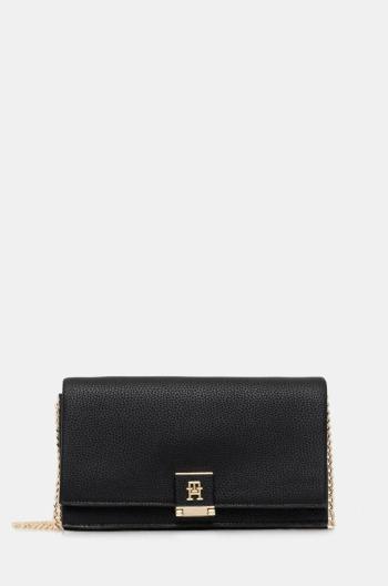 Kabelka Tommy Hilfiger čierna farba, AW0AW17403
