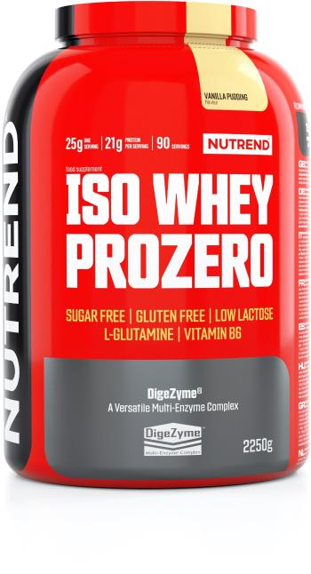 Protein Nutrend ISO Whey Prozero, 2250 g, pudinková vanilka