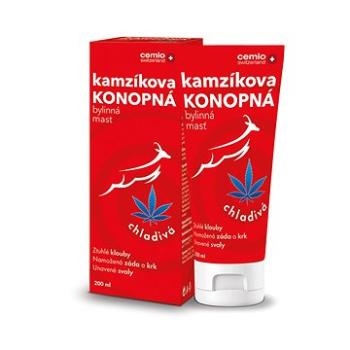 Cemio Kamzíkova konopná masť chladivá 200 ml (4556677)