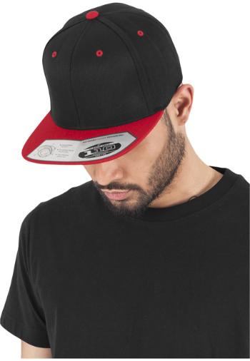 Urban Classics 110 Fitted Snapback blk/red - UNI