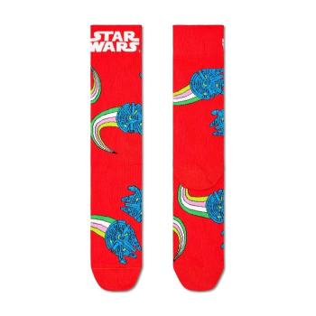 Happy socks  STAR WARS MILLENNIUM FALCON  Vysoké ponožky Červená