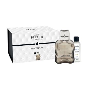 Maison Berger Paris Darčeková sada katalytická lampa Cosy Brown + náplň Cozy Musk 250 ml