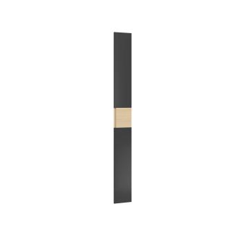 ArtExt Dvierka skrine DOX FD250 | 25 cm Farba: Čierny aksamit / dub vicenza