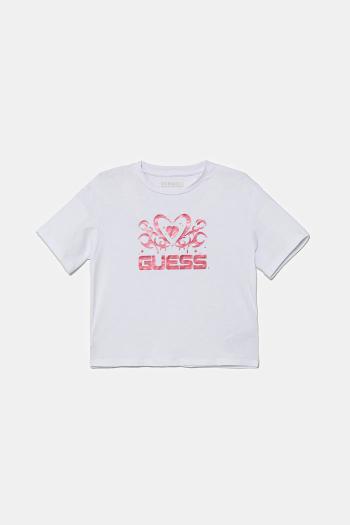 Detské tričko Guess biela farba, J5YI02 K6YW4