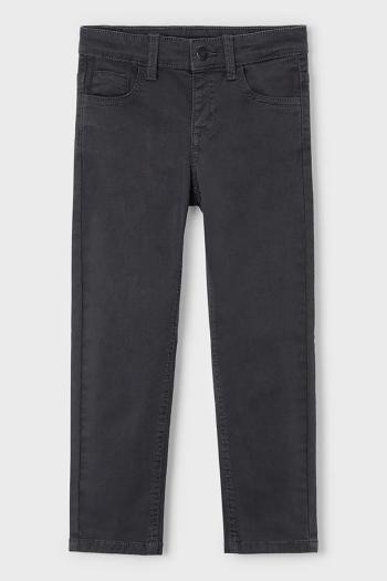 Nohavice Mayoral slim fit basic šedá farba, 517