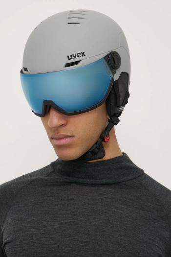 Lyžiarska prilba Uvex Wanted Visor šedá farba