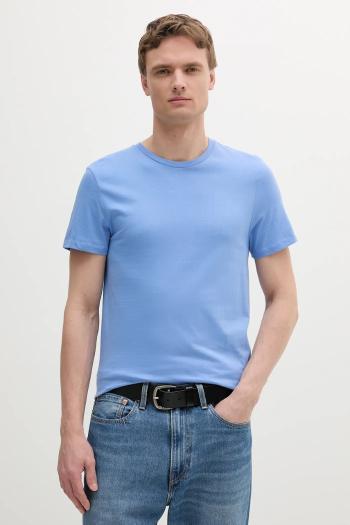Bavlnené elegantné tričko Calvin Klein Underwear 3-pak pánske, jednofarebné, LV00NB4051