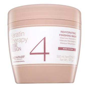 Alfaparf Milano Lisse Design Keratin Therapy Rehydrating Finishing Mask vyživujúca maska pre suché a poškodené vlasy 500 ml