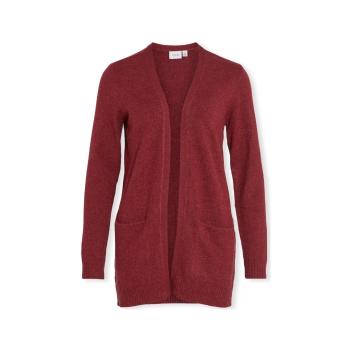 Vila  Noos Ril Cardigan - Cabernet  Kabáty Červená