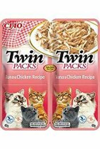 Churu Cat Twin Packs Tuna&Chicken in Broth 80g + Množstevná zľava