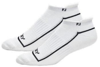 Footjoy ProDry Roll Tab Ponožky White 36,5 - 40,5