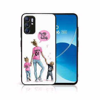 MY ART Silikónový obal Oppo Reno6 5G MOM (119)