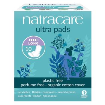NATRACARE Menštruačné vložky Ultra LONG s krídielkami 10 ks