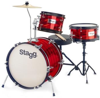 Stagg TIMJR3-16B Red Detská bicia súprava