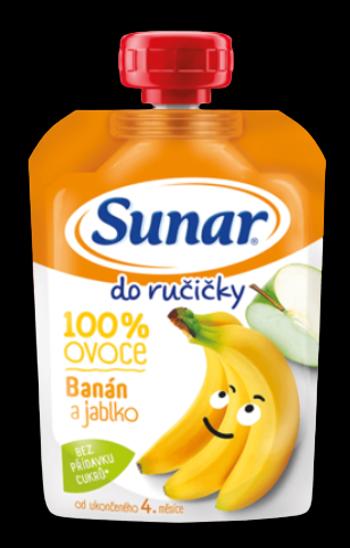 SUNAR Do ručičky ovocná kapsička banán 4m+ 1 x 100 g