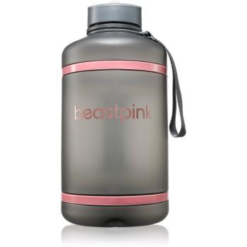 BeastPink Hyper Hydrator fľaša na vodu s rúrkou farba Grey 2200 ml