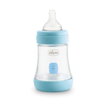 Chicco Perfect 5 Kojenecká láhev silikon 150 ml chlapec