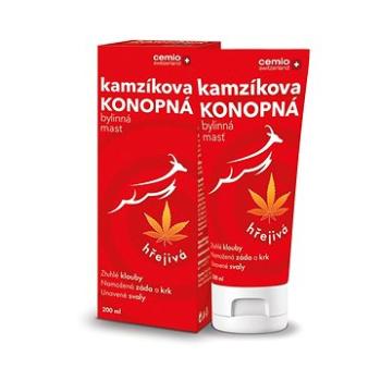 Cemio - Kamzíkova konopná masť hrejivá, 200 ml (4556685)