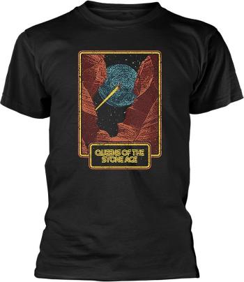 Queens Of The Stone Age Tričko Canyon Unisex Black 2XL