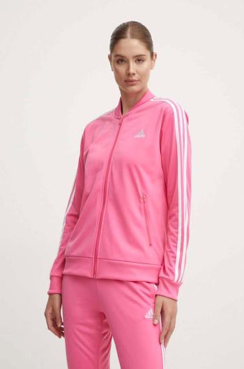 Tepláková súprava adidas Essentials dámska, ružová farba, IX1096