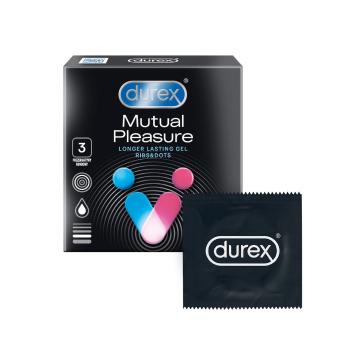 Durex Mutual Pleasure kondomy 3 ks