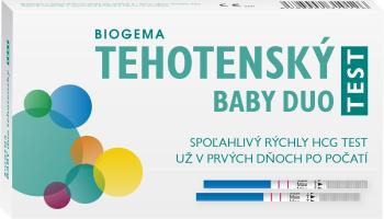 BIOGEMA Baby Test Duo tehotenský test 2 ks