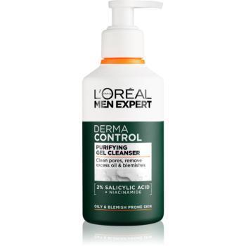 L’Oréal Paris Men Expert Derma Control čistiaci gél s niacínamidom 260 ml