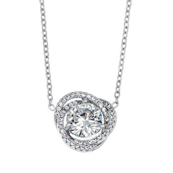 CRYSTalp Elegantný dámsky náhrdelník s kryštálmi Ray 32334.R