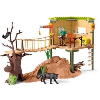 Schleich Dobrodružná stanica v džungli (4059433428659)