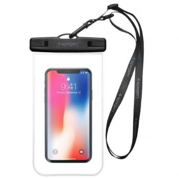 Spigen A601 vodotesné puzdro na mobil, 2-pack, priesvitné (AMP03098)