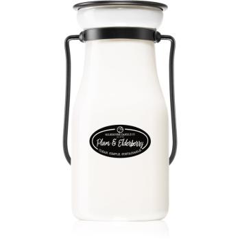 Milkhouse Candle Co. Creamery Plums & Elderberry vonná sviečka Milkbottle 227 g