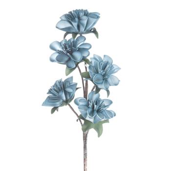 ArtFir Umelý kvet FLORE 741 | modrá 62 cm