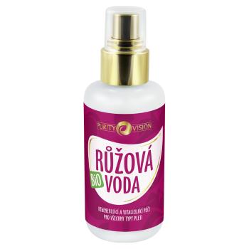 PURITY VISION Ružová voda 100 ml BIO