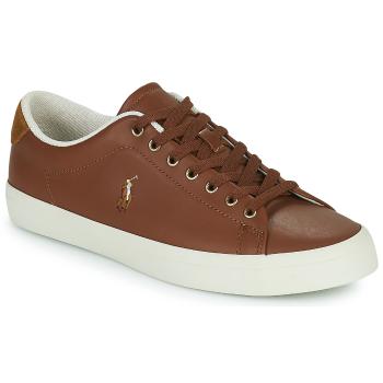 Polo Ralph Lauren  LONGWOOD-SNEAKERS-LOW TOP LACE  Nízke tenisky Hnedá