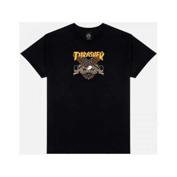 Thrasher  T-shirt eaglegram  Tričká a polokošele Čierna