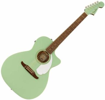 Fender Newporter Player Surf Green Elektroakustická gitara Jumbo