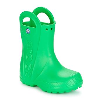 Crocs  HANDLE IT RAIN BOOT KIDS  Čižmy do dažďa Zelená