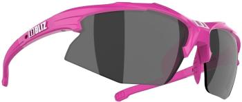 Bliz Hybrid Small 52808-41 Matt Pink/Smoke w Silver Mirror plus Spare Lens Orange And Clear Cyklistické okuliare