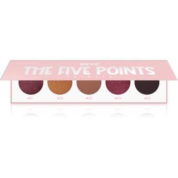 Miyo Eyeshadow The five points paletka očných tieňov odtieň 16 Holy grail 1 ks