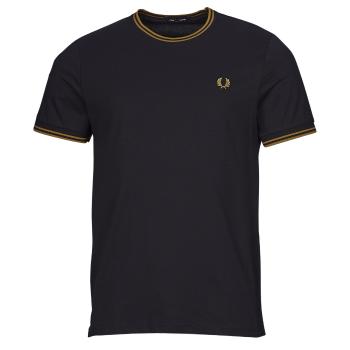 Fred Perry  TWIN TIPPED  Tričká s krátkym rukávom Modrá